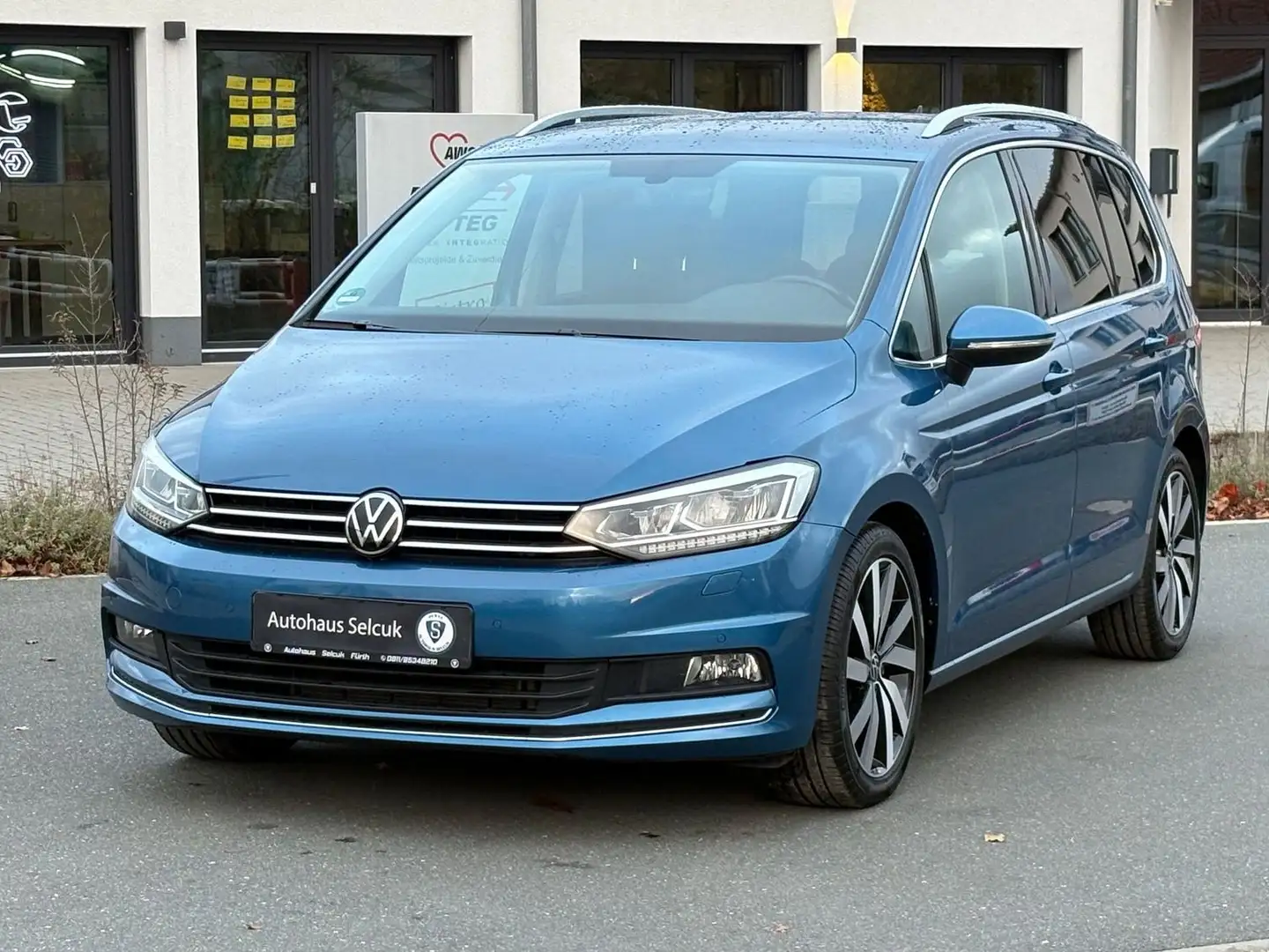 Volkswagen Touran Highline BMT/Start-Stopp *ACC*LED*Virtual* Blau - 2