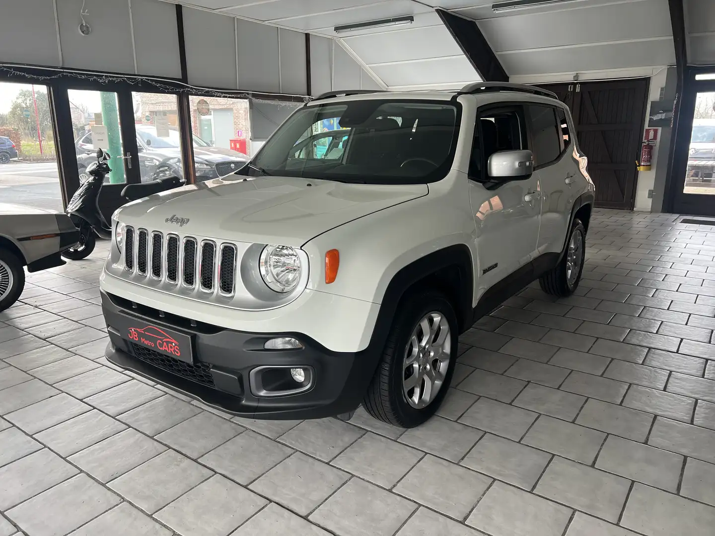 Jeep Renegade 2.0 d/ 4x4/AUTOMAAT/GEKEURD/euro 6b Weiß - 1