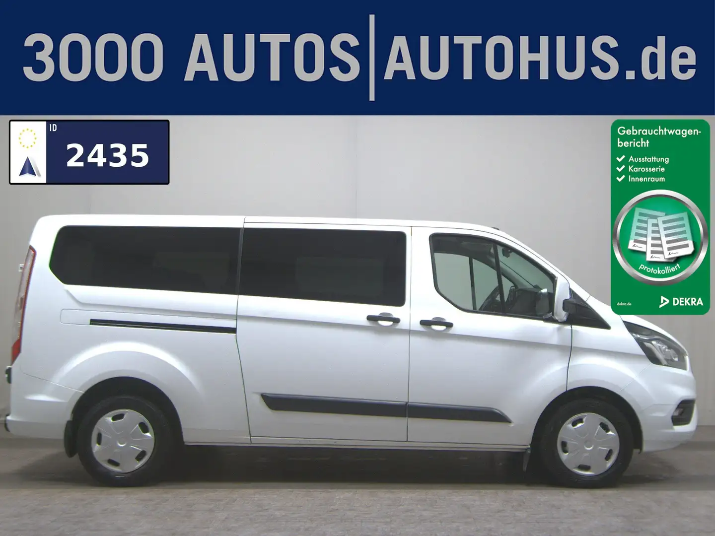 Ford Transit Custom 2.0 TDCi Trend 9-Sitze L2H1 PDC Weiß - 1