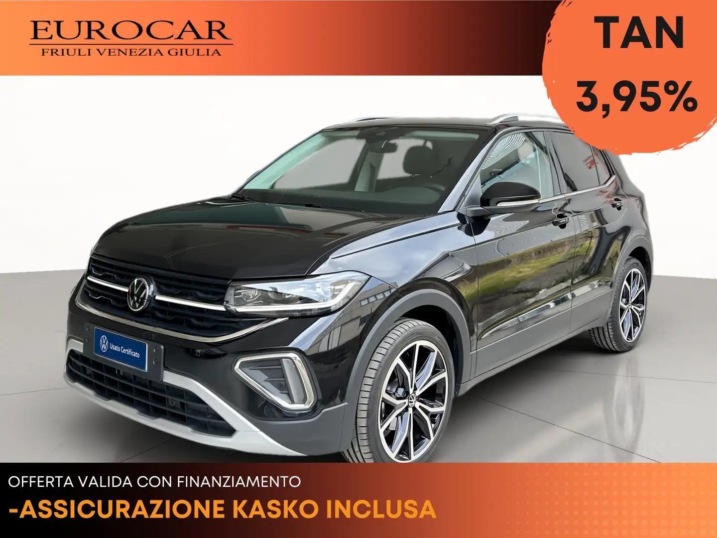Volkswagen T-Cross 1.0 tsi style 115cv Nero - 1