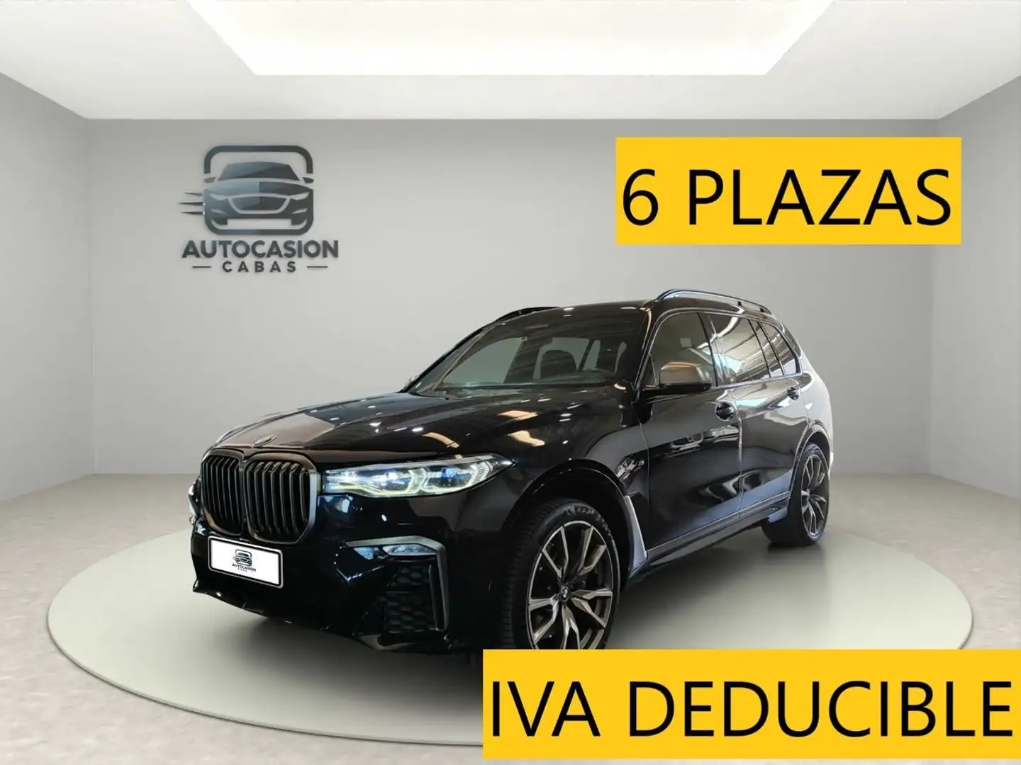 BMW X7 M50dA Negro - 1