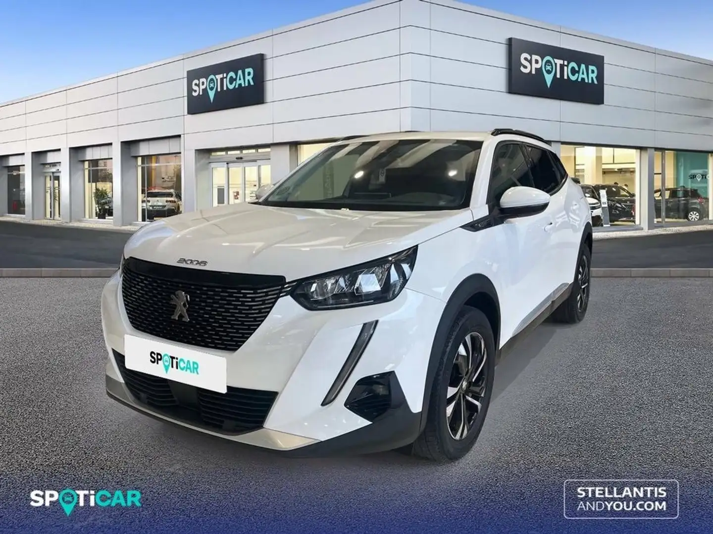 Peugeot 2008 1.2 PureTech S&S Allure Pack EAT8 130 Blanc - 1