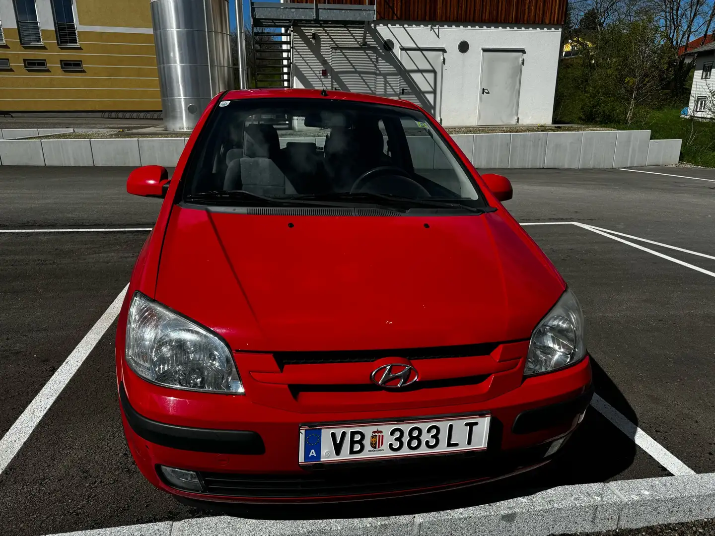 Hyundai Getz 1.1 GL Червоний - 2