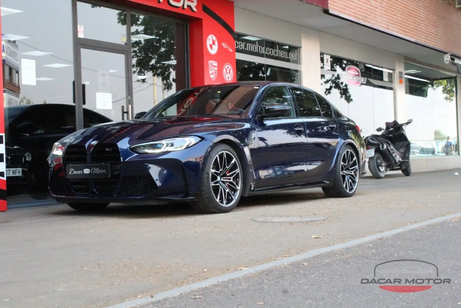 BMW M3 Competition Blau - 2