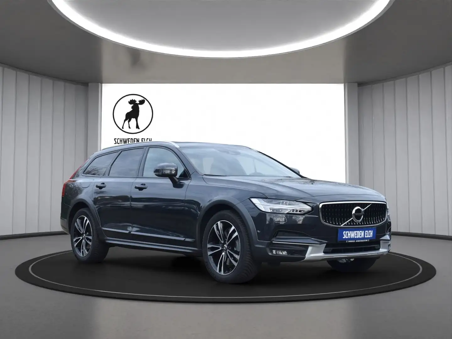 Volvo V90 D5 AWD CC PRO+GARANTIE+PANO+CAM+HUD Grau - 2