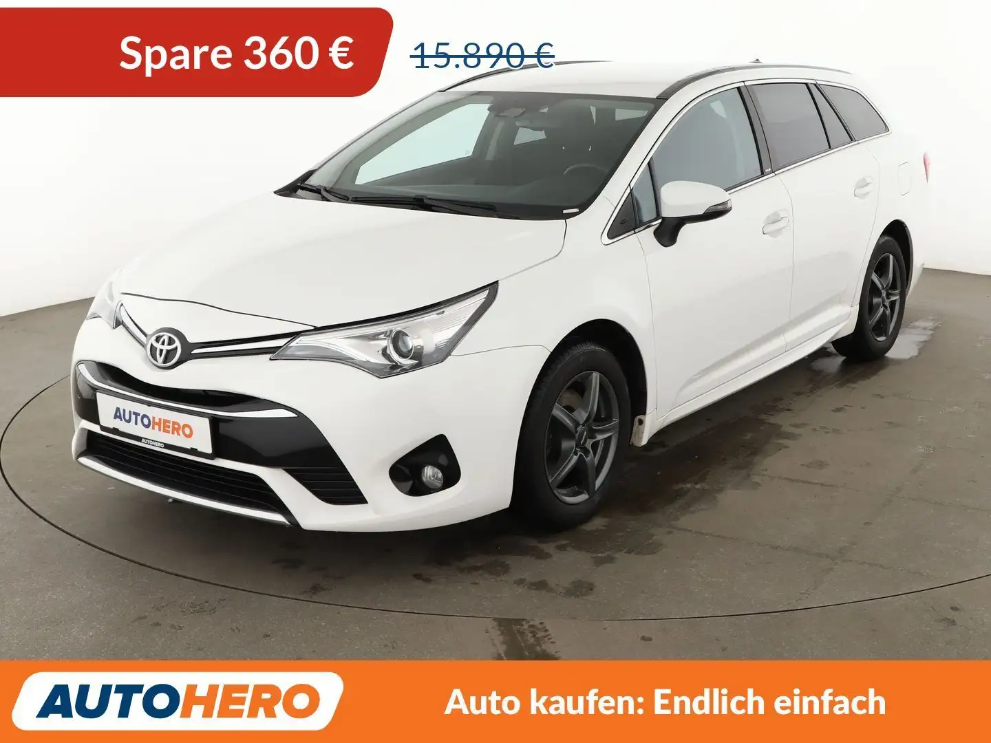 Toyota Avensis 1.8 Edition-S+ *NAVI*CAM*TEMPO*SHZ*ALU* Weiß - 1