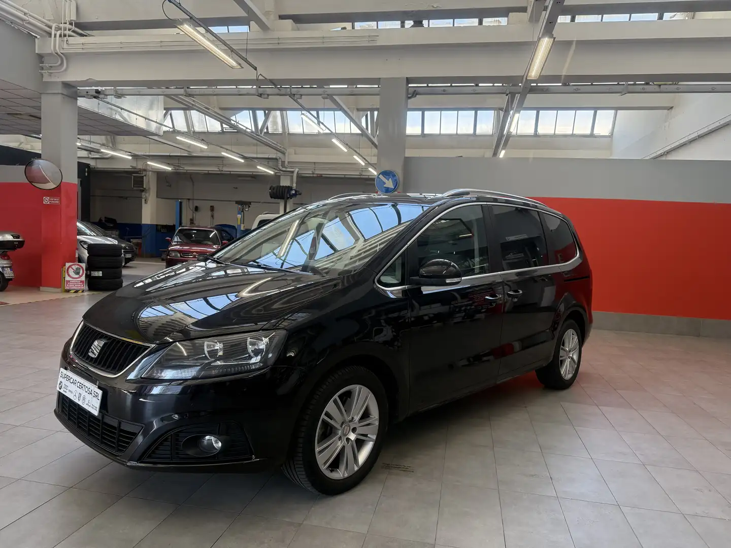 SEAT Alhambra 2.0 tdi  dsg 7 posti sportline Nero - 1