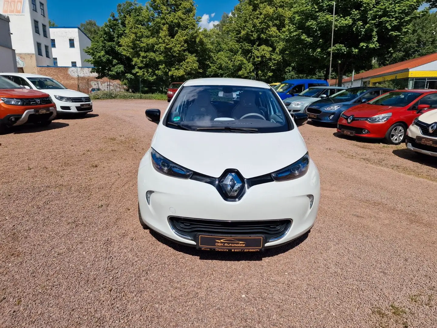 Renault ZOE Zoe Zen*91TKm*Kaufbatterie*NAVI*PDC*Garantie Blanc - 2