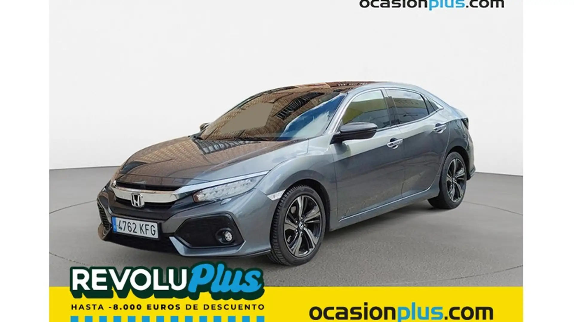 Honda Civic 1.5 VTEC Turbo Prestige CVT Gris - 1