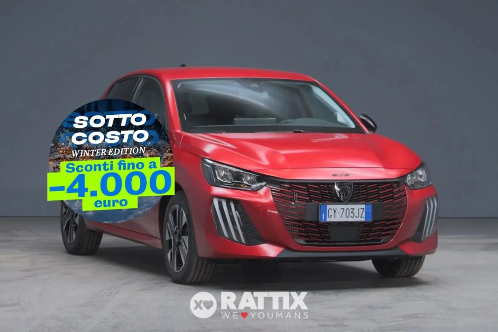 Peugeot 208 1.2 Puretech 100CV Allure Rosso - 1