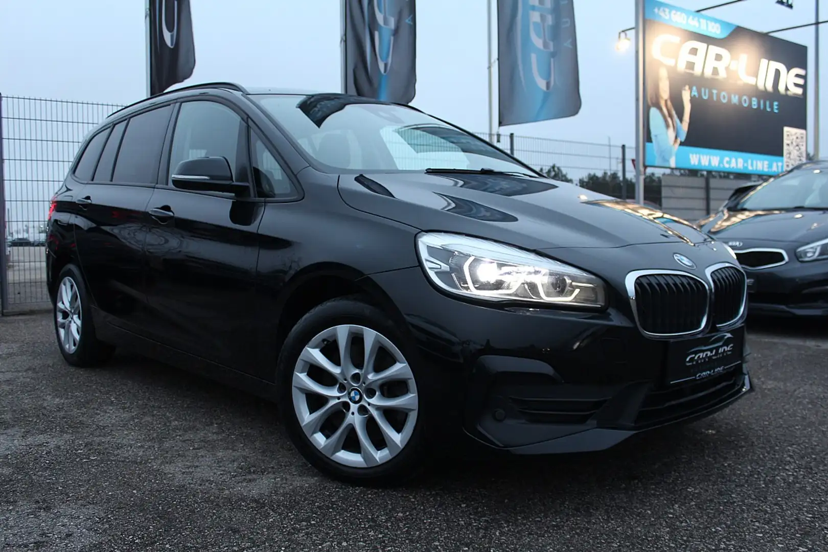 BMW 218 d Gran Tourer Aut. Head UP|LED|Shadow Line|Spur... Schwarz - 1