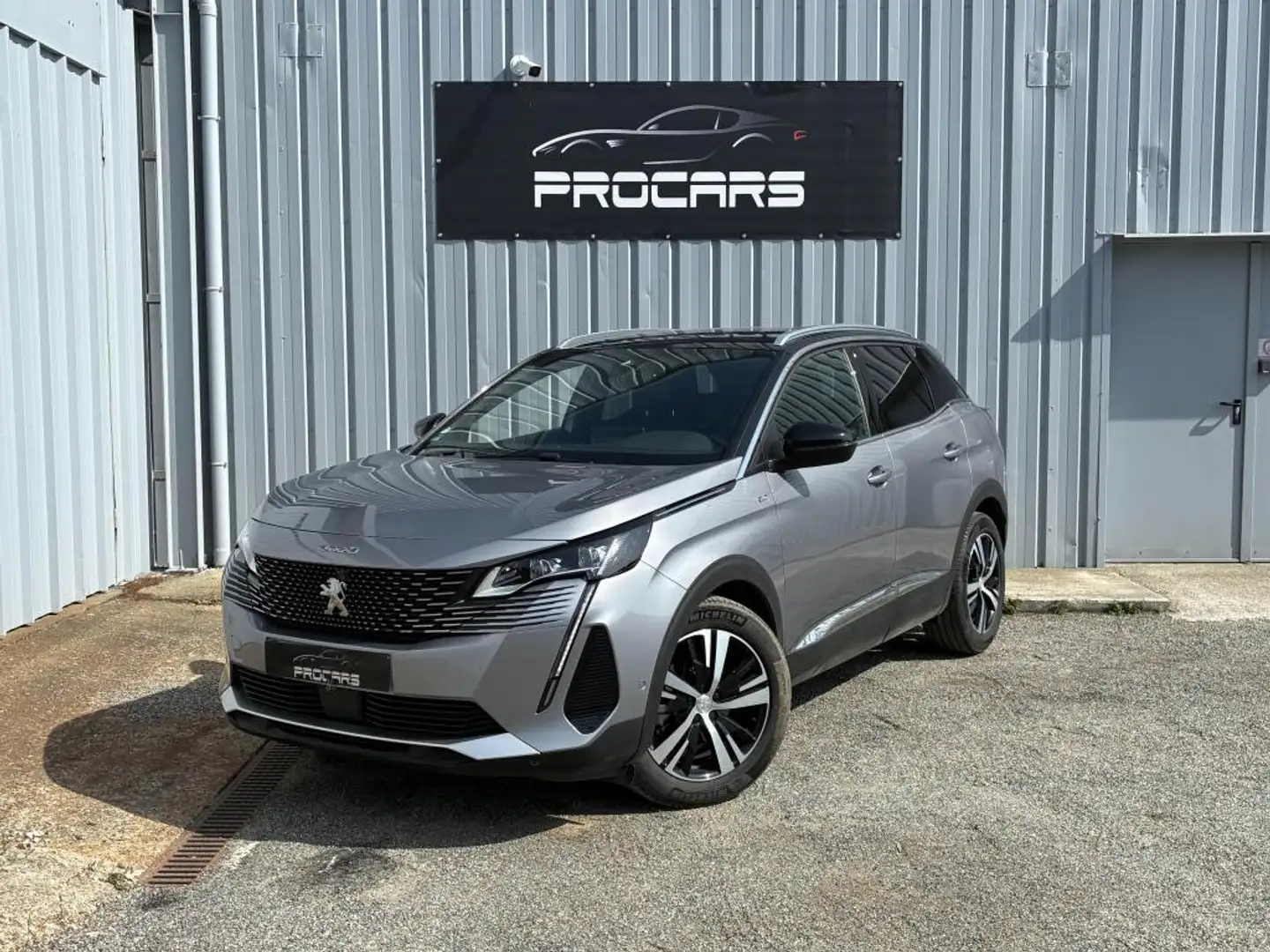 Peugeot 3008 1.5 BlueHDi S\u0026S 130 ch EAT8 GT PHASE 2 Gris - 1