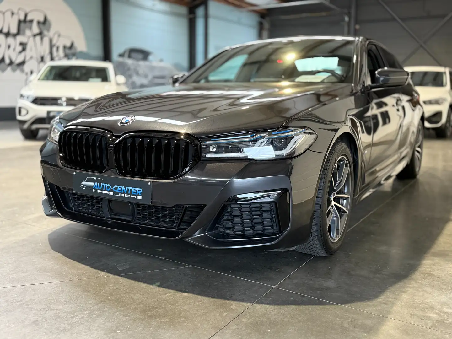 BMW 520 520i M Sport Aerodynamicapack open dak headup Gris - 1