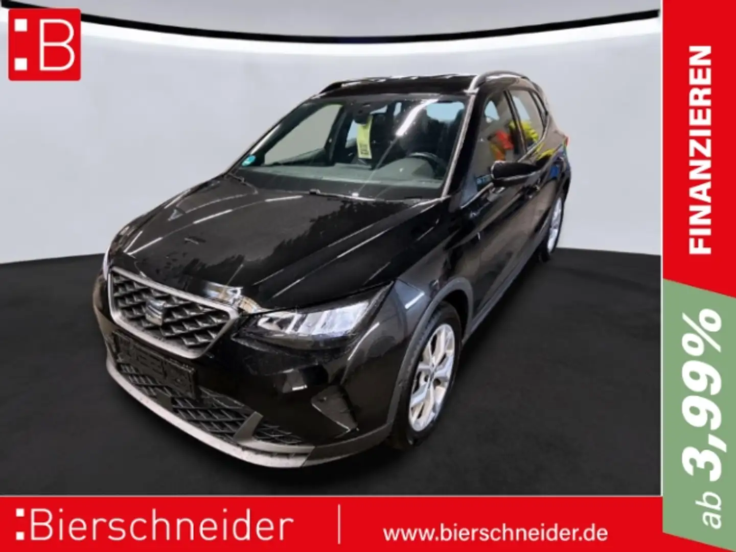 SEAT Arona 1.5 TSI DSG FR NAVI ACC REAR VIEW SHZ Negro - 1