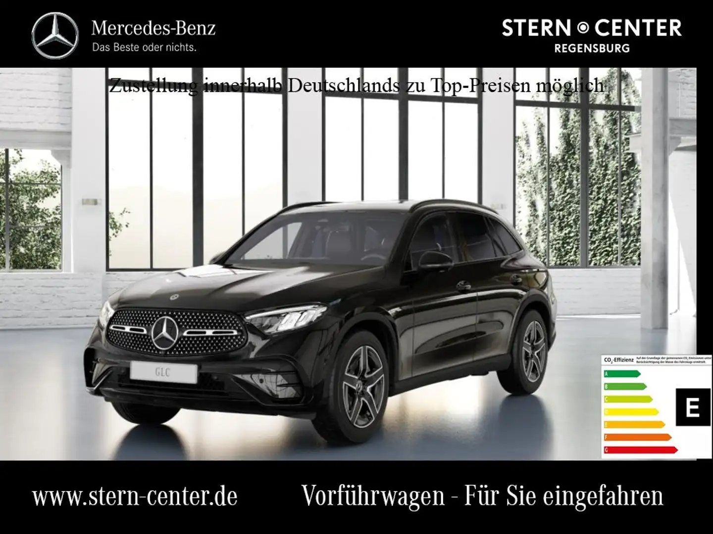 Mercedes-Benz GLC 220 d 4MATIC AMG MBUX Burm Night Ambiente Schwarz - 1