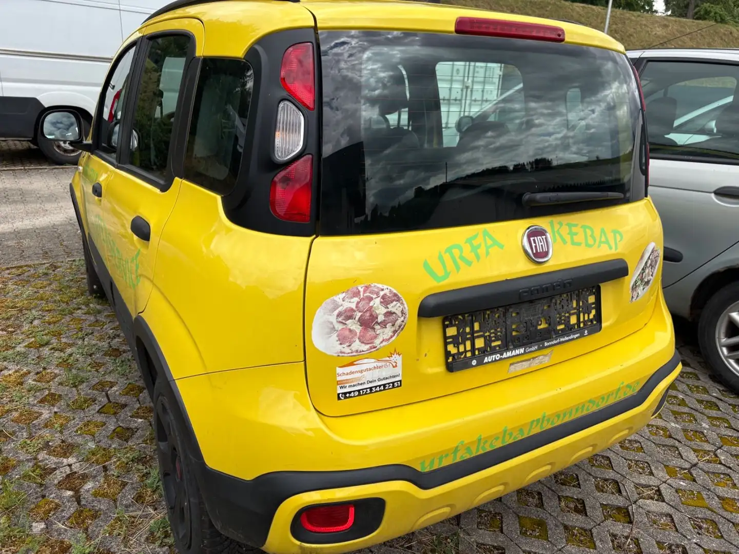 Fiat Panda Cross Жовтий - 2