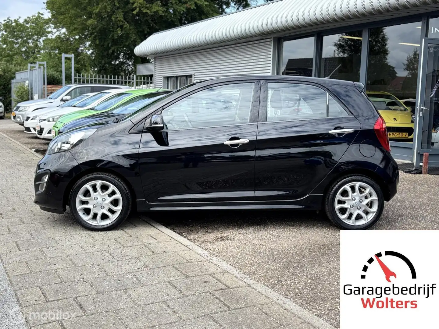 Kia Picanto 1.2 CVVT Comfort Pack ECC LMV STOELVERWARM. 82PK Zwart - 2