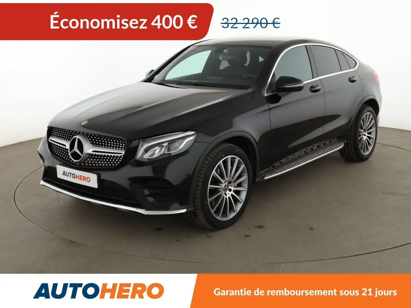 Mercedes-Benz GLC 250 Coupé 250 d Sportline 4Matic 9G-Tronic Noir - 1