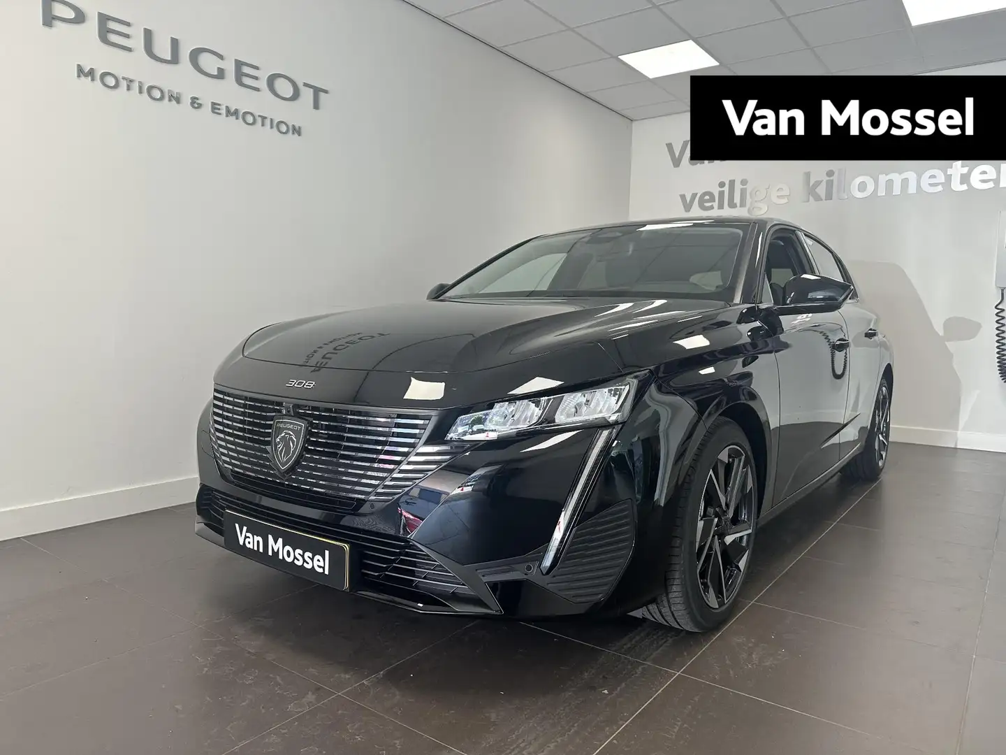 Peugeot 308 1.6 Plug-in Hybrid 180 Allure Avantage | Navigatie Zwart - 1