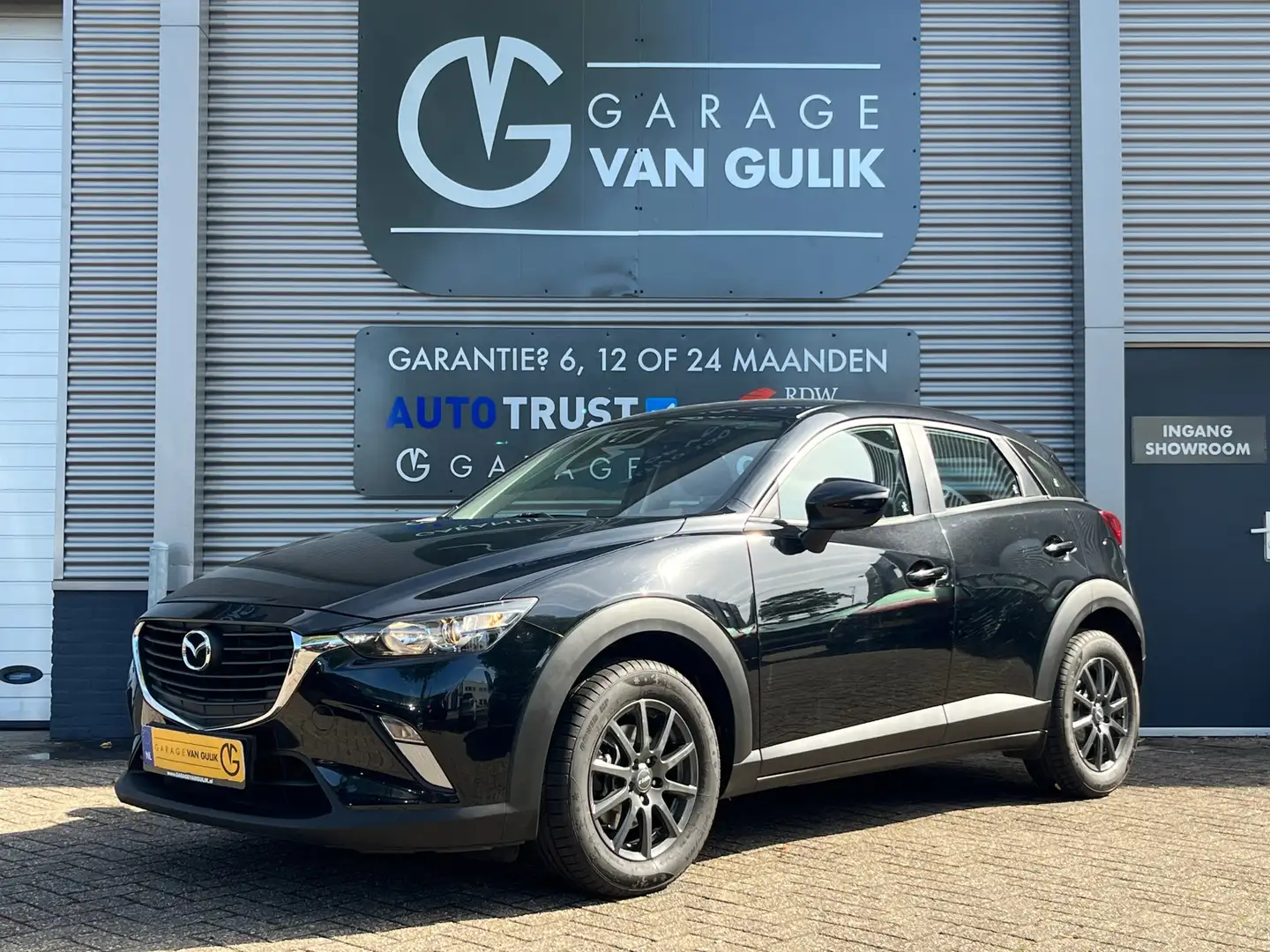 Mazda CX-3 2.0 SkyActiv 120PK Navi,Clima,Cruise,Isofix,Blueto Schwarz - 1