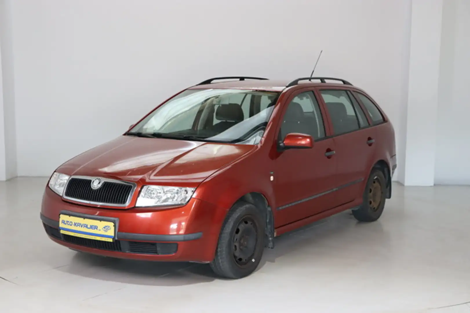 Skoda Fabia 1.4 16V Comfort Combi * Anhängerk. * Klima Rot - 1