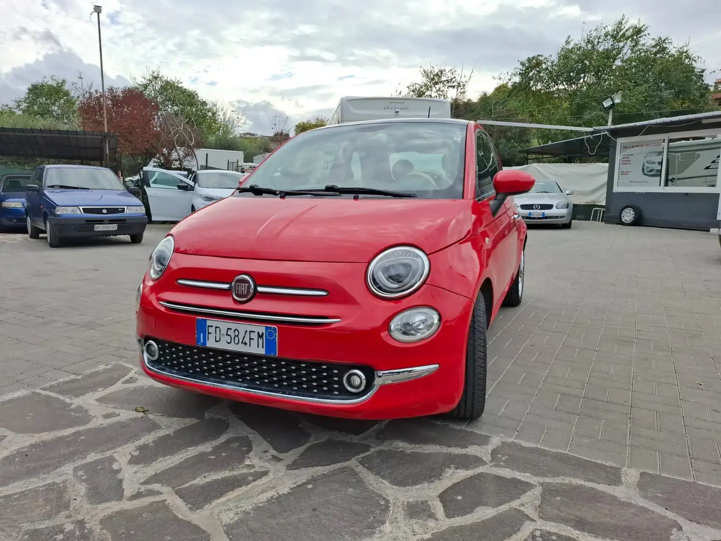 Fiat 500C 500C III 2015 1.2 Lounge 69cv Rosso - 1