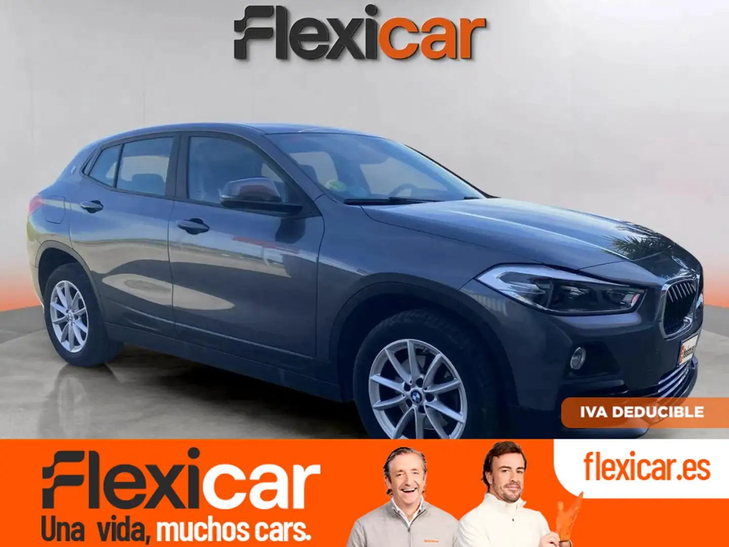 BMW X2 sDrive 18dA Gris - 1