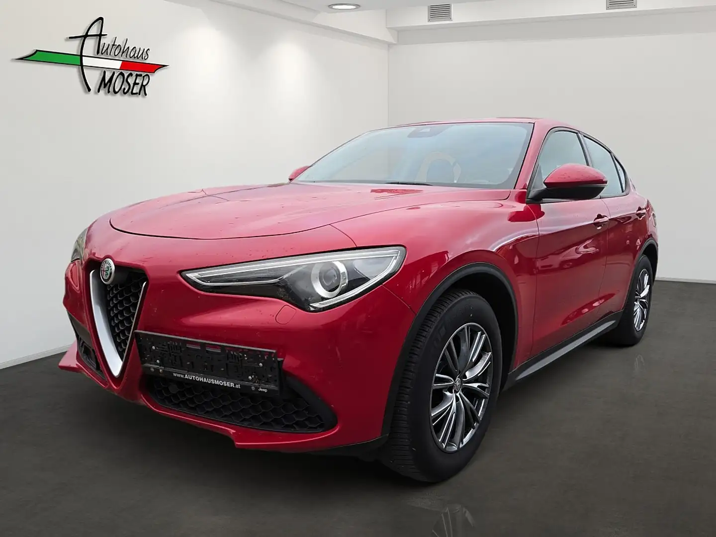 Alfa Romeo Stelvio Business 2,2 ATX RWD Rot - 1