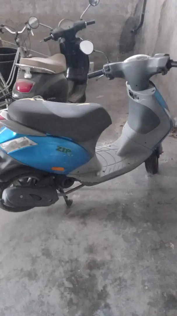 Piaggio Zip 50 4 tempi Albastru - 2