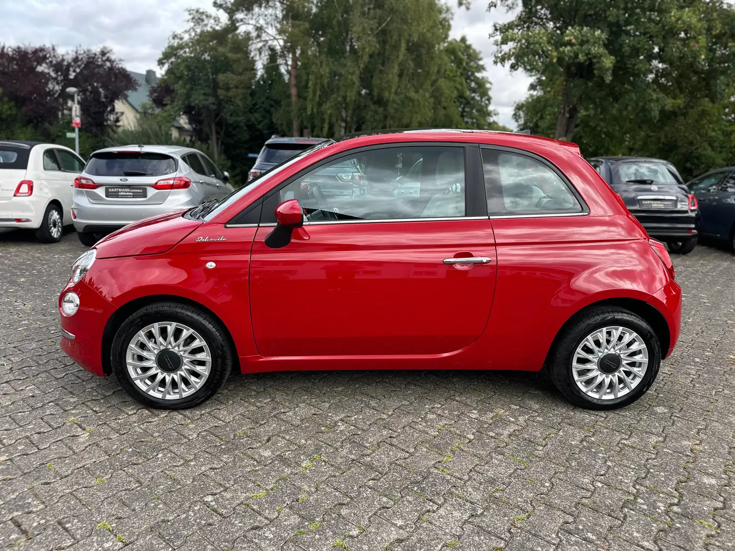 Fiat 500 1.0 Mild-Hybrid Dolcevita Panorama/Klima/CarPlay Rot - 2