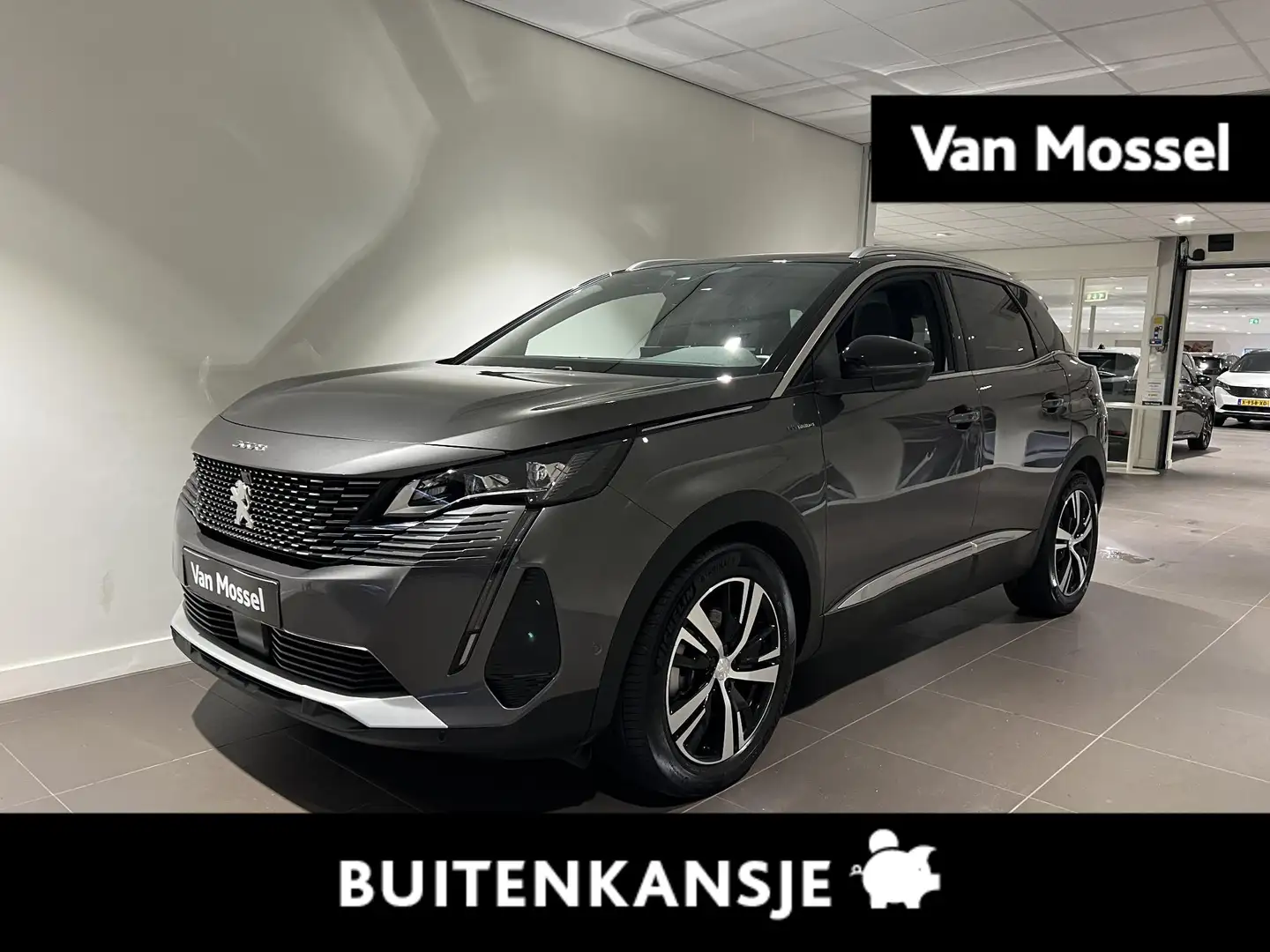 Peugeot 3008 1.6 HYbrid4 300 GT | AUTOMAAT | Panoramadak | Adap Gris - 1
