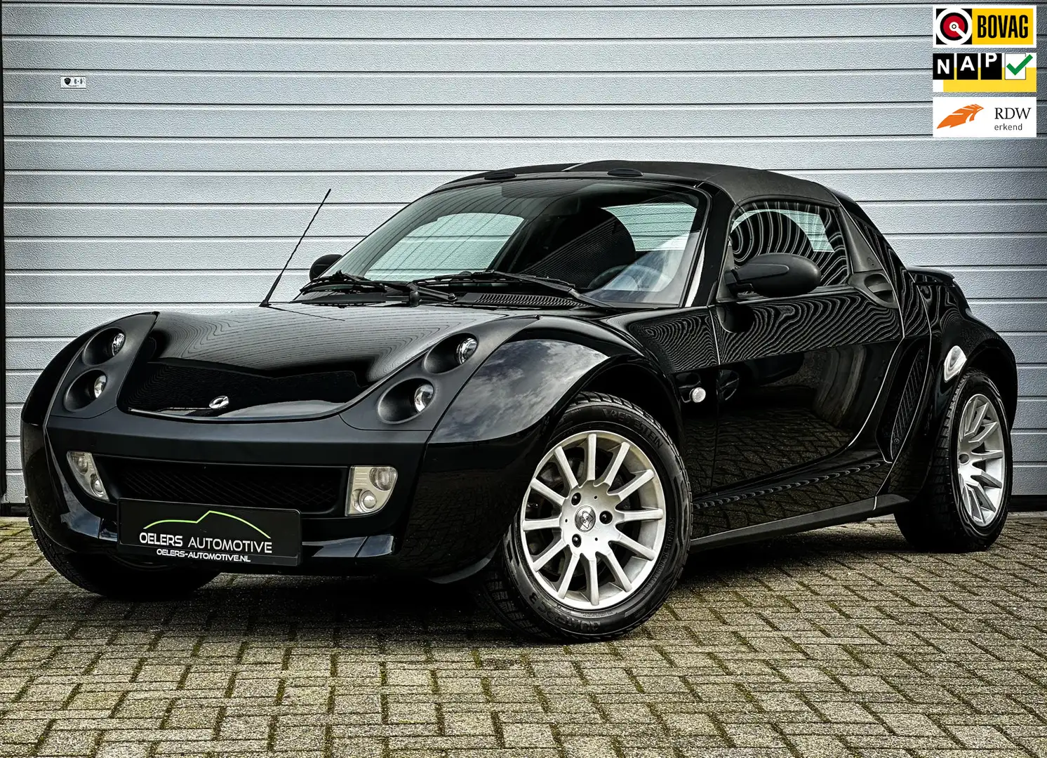 smart roadster 0.7 45 | Origineel Nederlands | Hard top | 86dkm! Black - 1