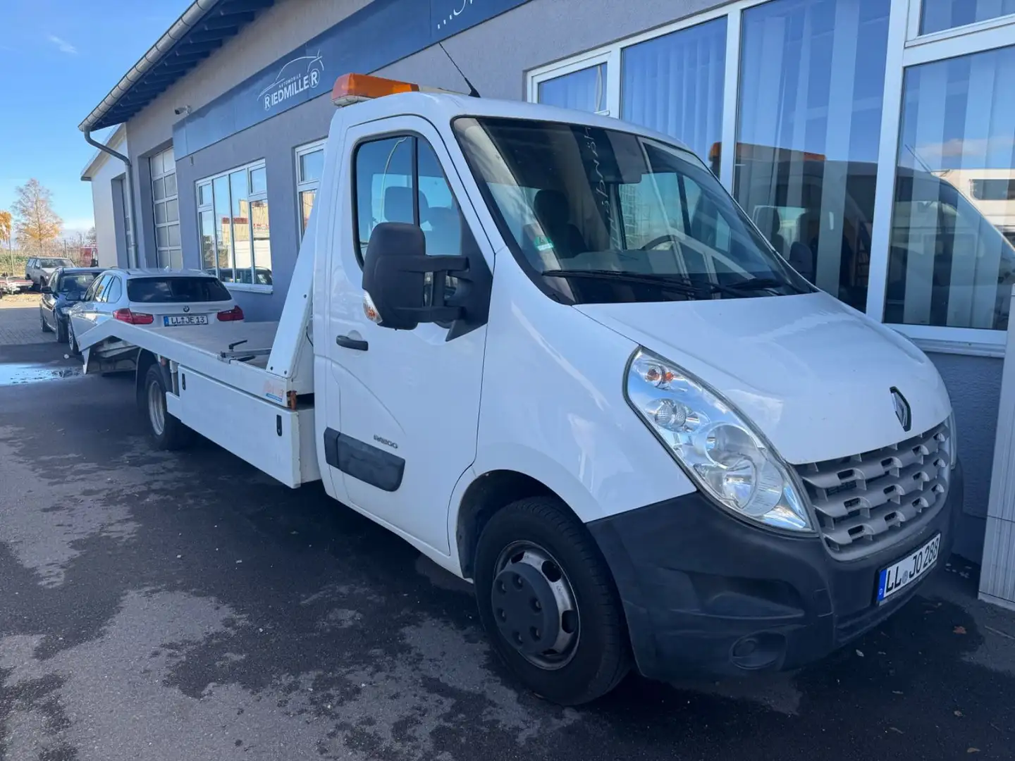 Renault Master III Autotransporter Jotha Alu Weiß - 1