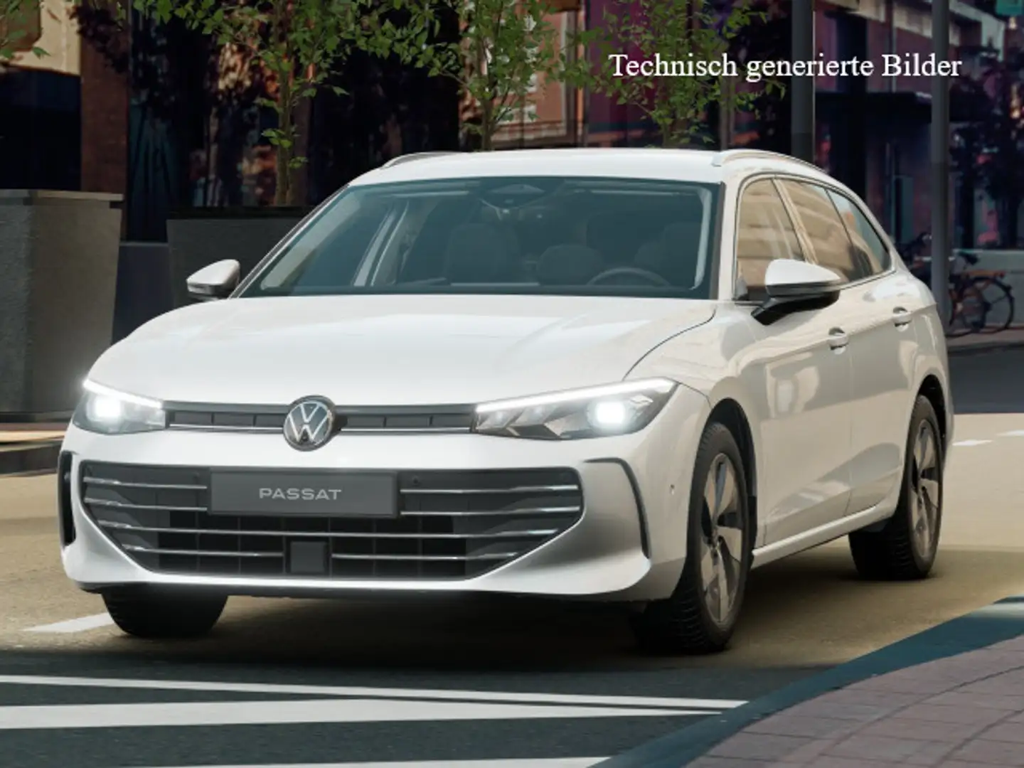 Volkswagen Passat Variant 1.5 eTSI Business DSG Weiß - 2