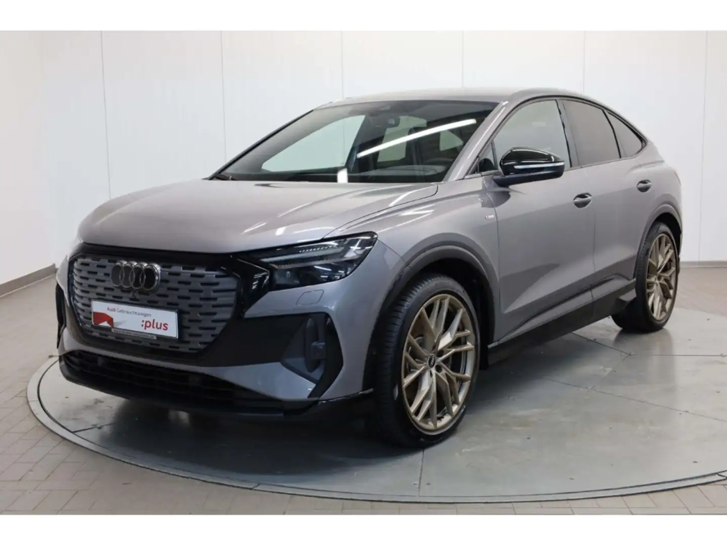 Audi Q4 e-tron Sportback 40 edition S line Gris - 2