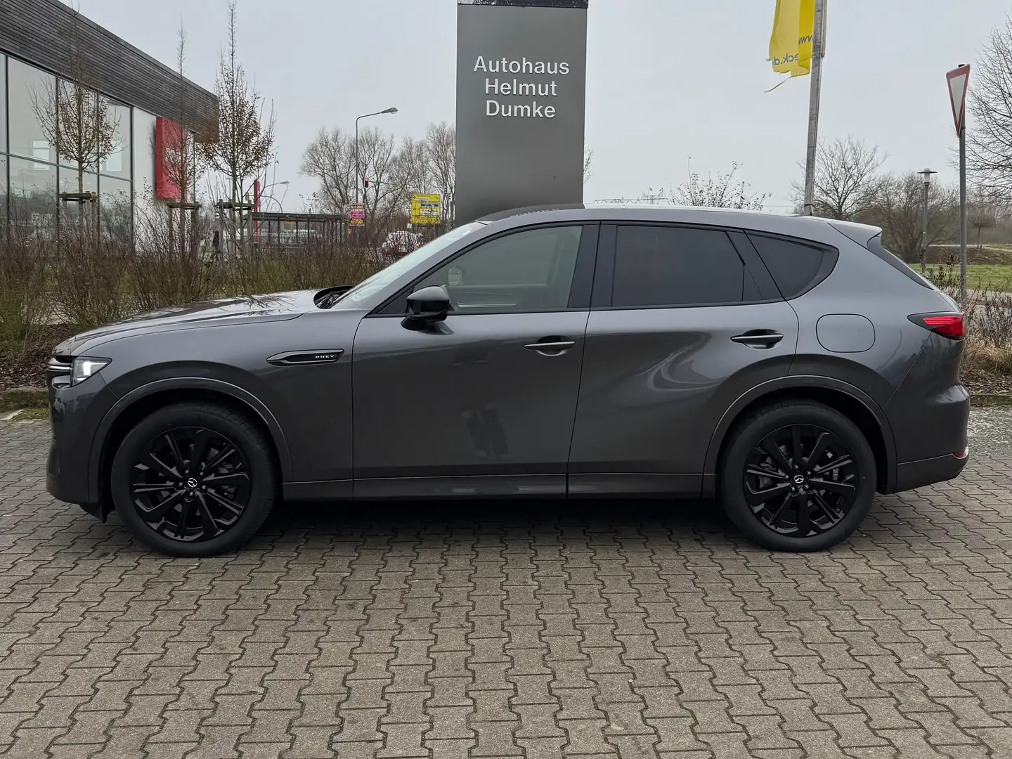 Mazda CX-60 Homura Hybrid AWD Gris - 1