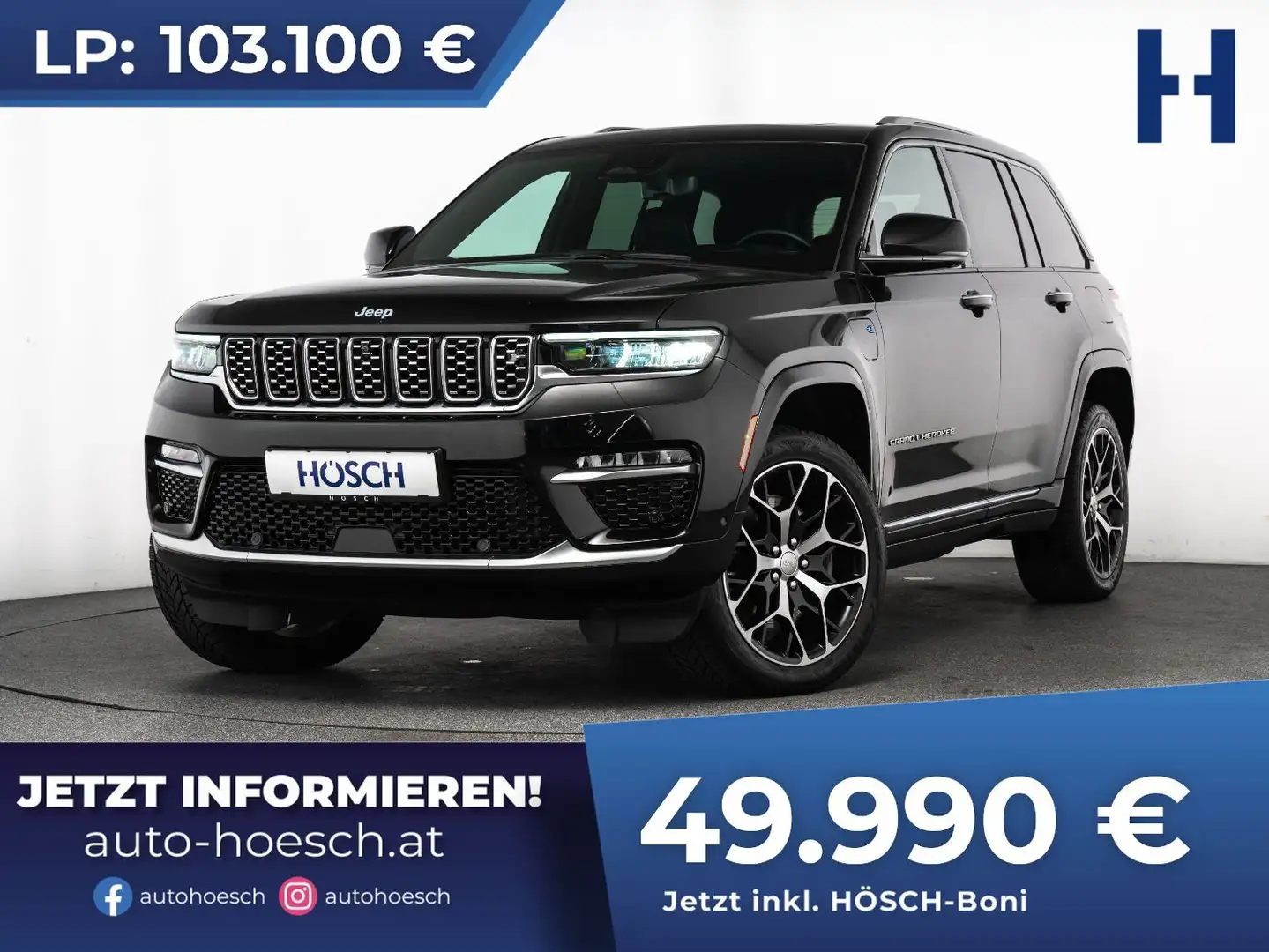 Jeep Grand Cherokee 4xe PHEV Summit Reserve VOLL -52% Grau - 1