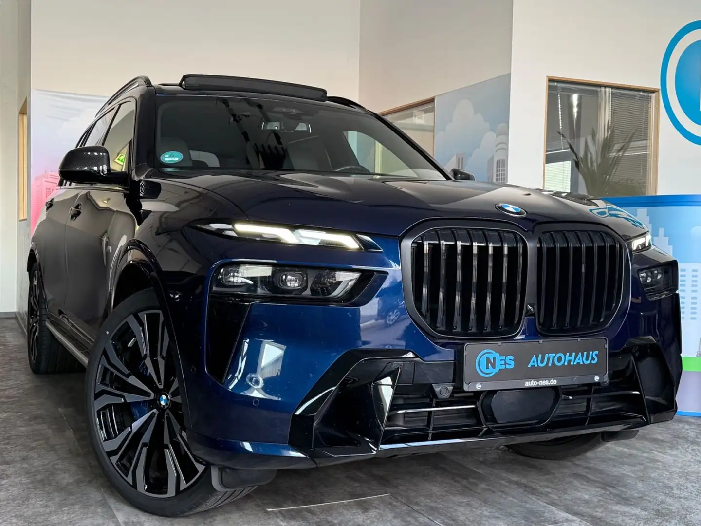 BMW X7 xDrive 40i*M SPORT*B&W*MASSAGE*SKY*SOFT*23 Blau - 2