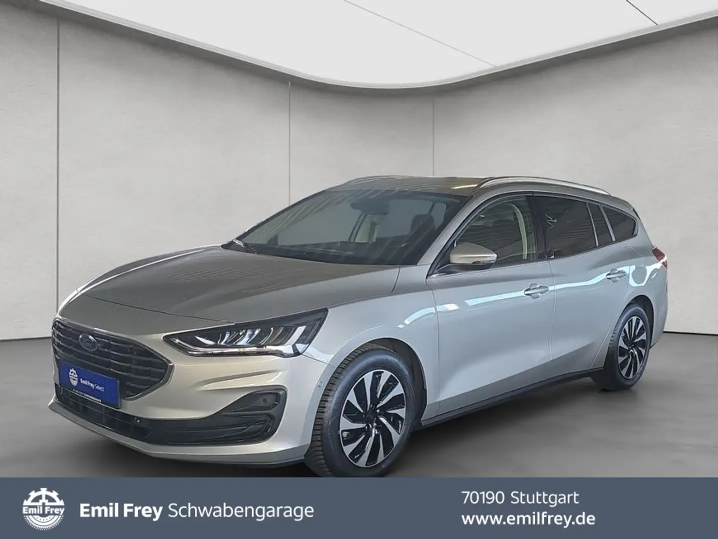 Ford Focus Turnier 1.5 EcoBlue Aut. TITANIUM EDITION Silber - 1
