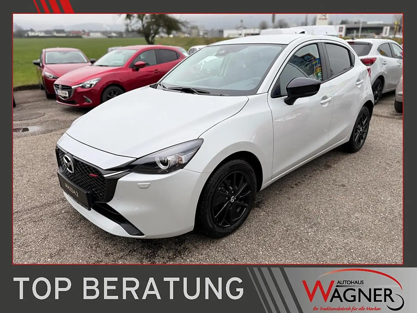 Mazda 2 Mazda2 e-Skyactiv G90 Homura Weiß - 1