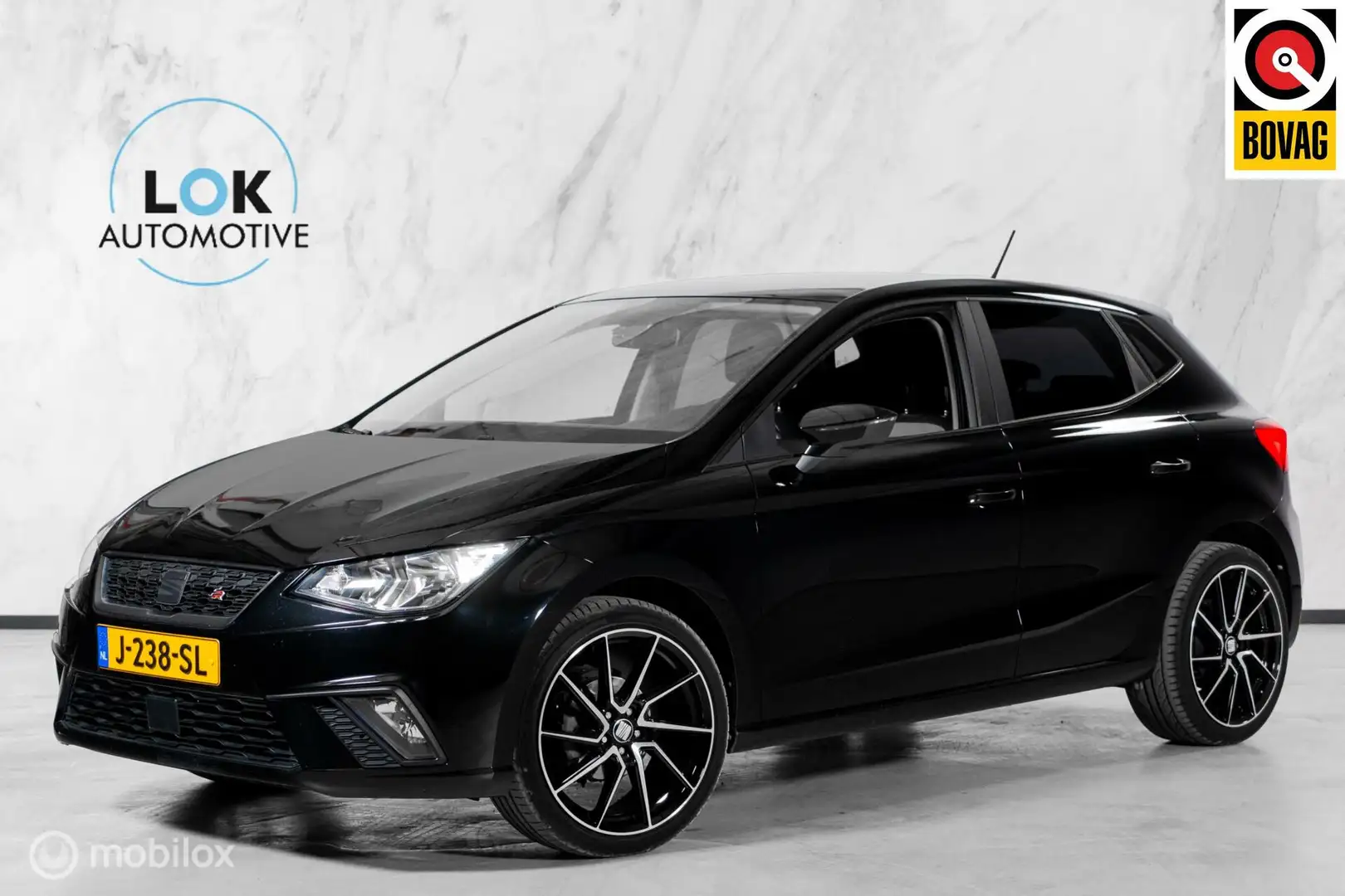 SEAT Ibiza 1.0 TSI FR CAMERA|CARPLAY|2SLEUTELS|CRUISECONTROL Чёрный - 1