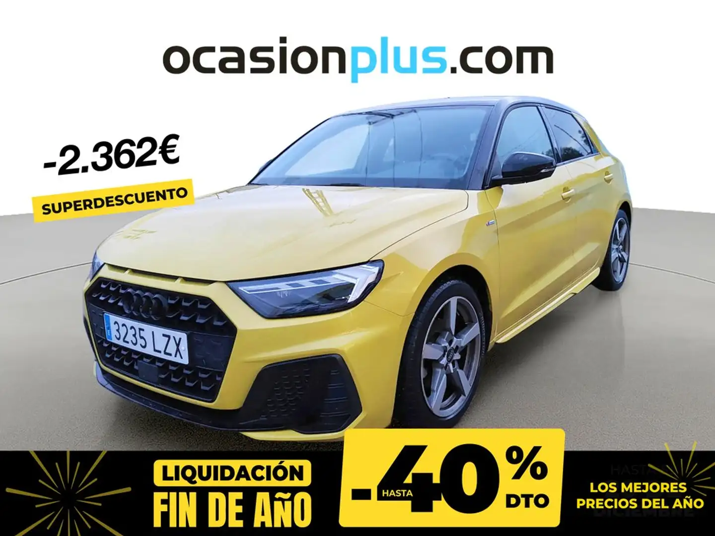 Audi A1 Sportback 35 TFSI Adrenalin Black Edition S tronic Jaune - 1