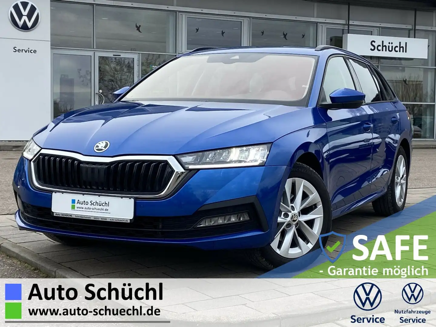 Skoda Octavia Combi 2.0 TDI DSG AHK+NAVI-COLUMBUS+LED+ Blau - 1