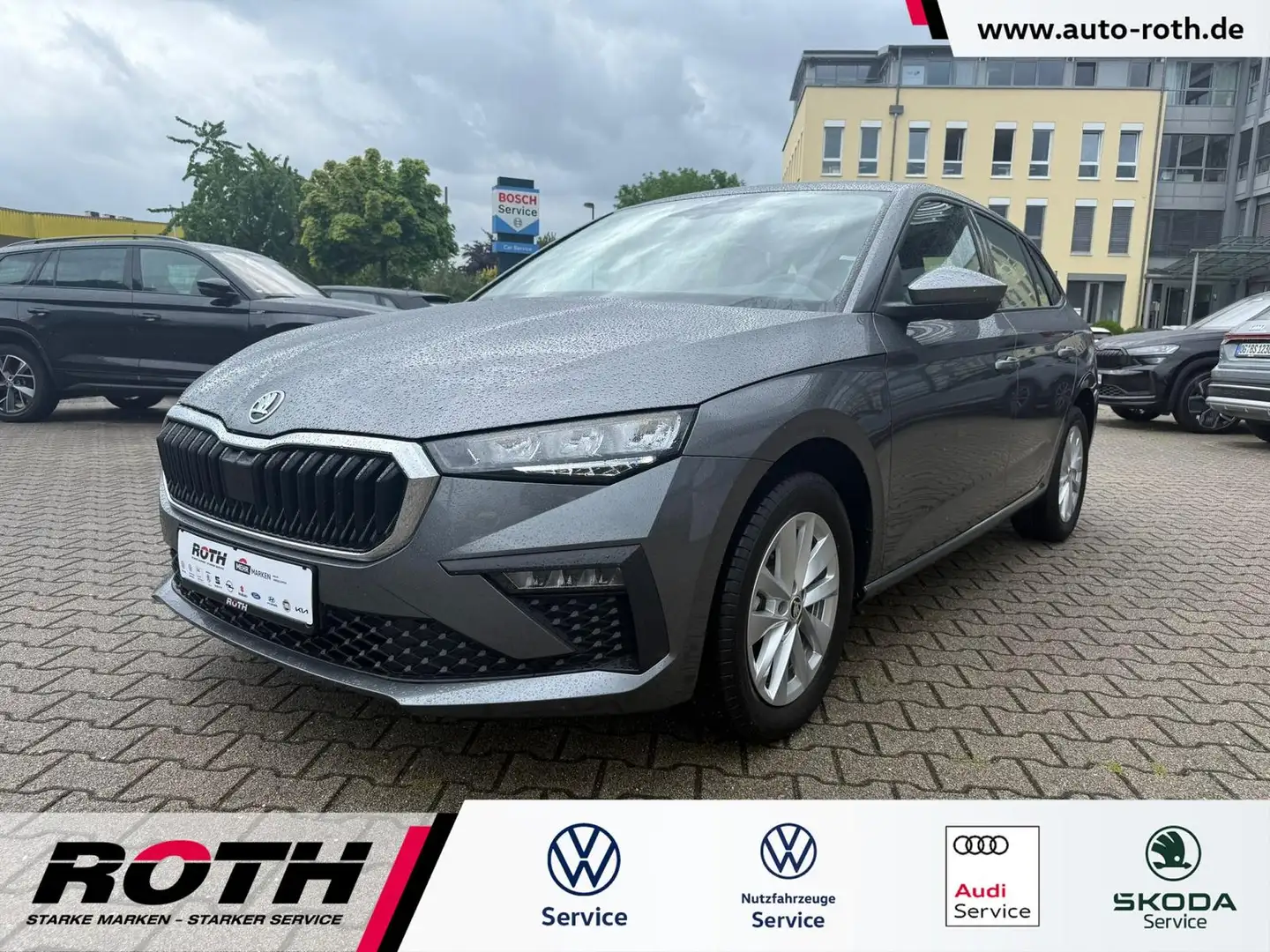Skoda Scala 1.5 TSI DSG Selection LED*PDC*Alu*Klima Šedá - 1