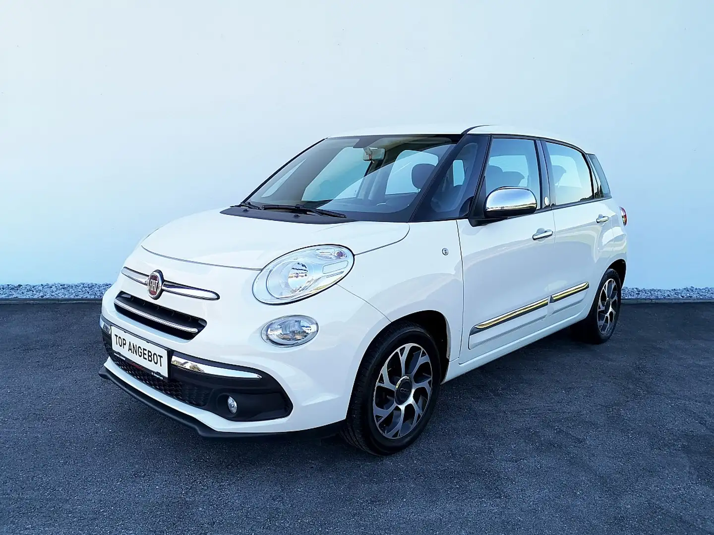 Fiat 500L 1,4 95 Mirror "NAVI" Weiß - 1