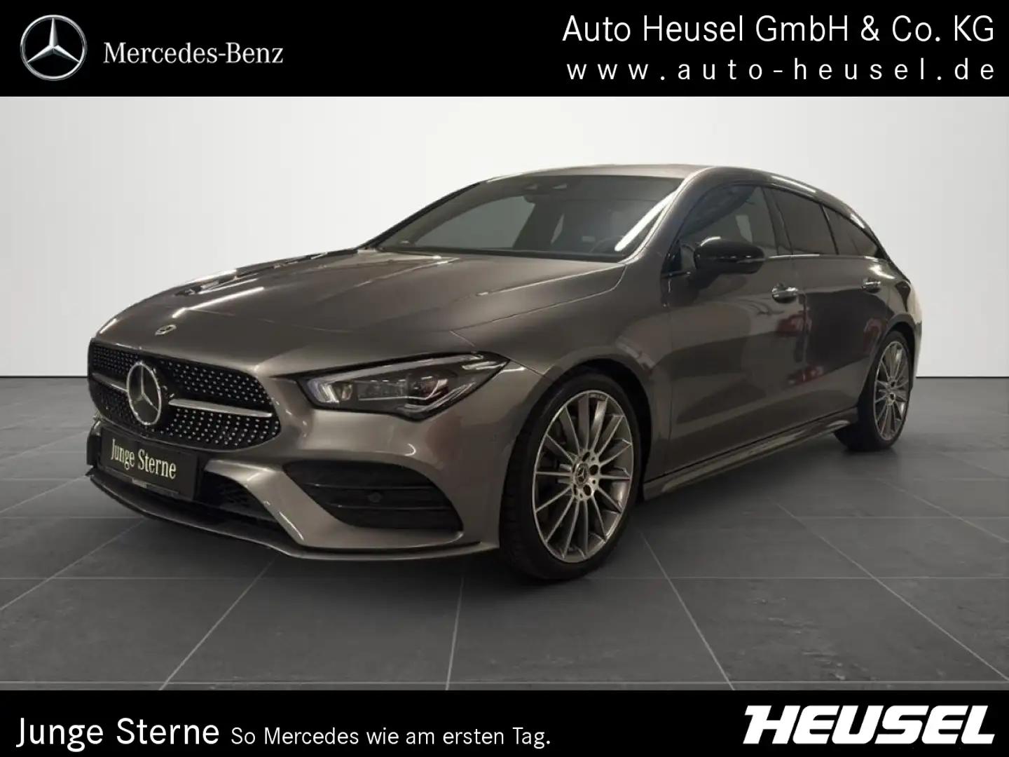 Mercedes-Benz CLA 250 4M SB AMG  *Burmester*HeadUp*Standhzg.* Grau - 1