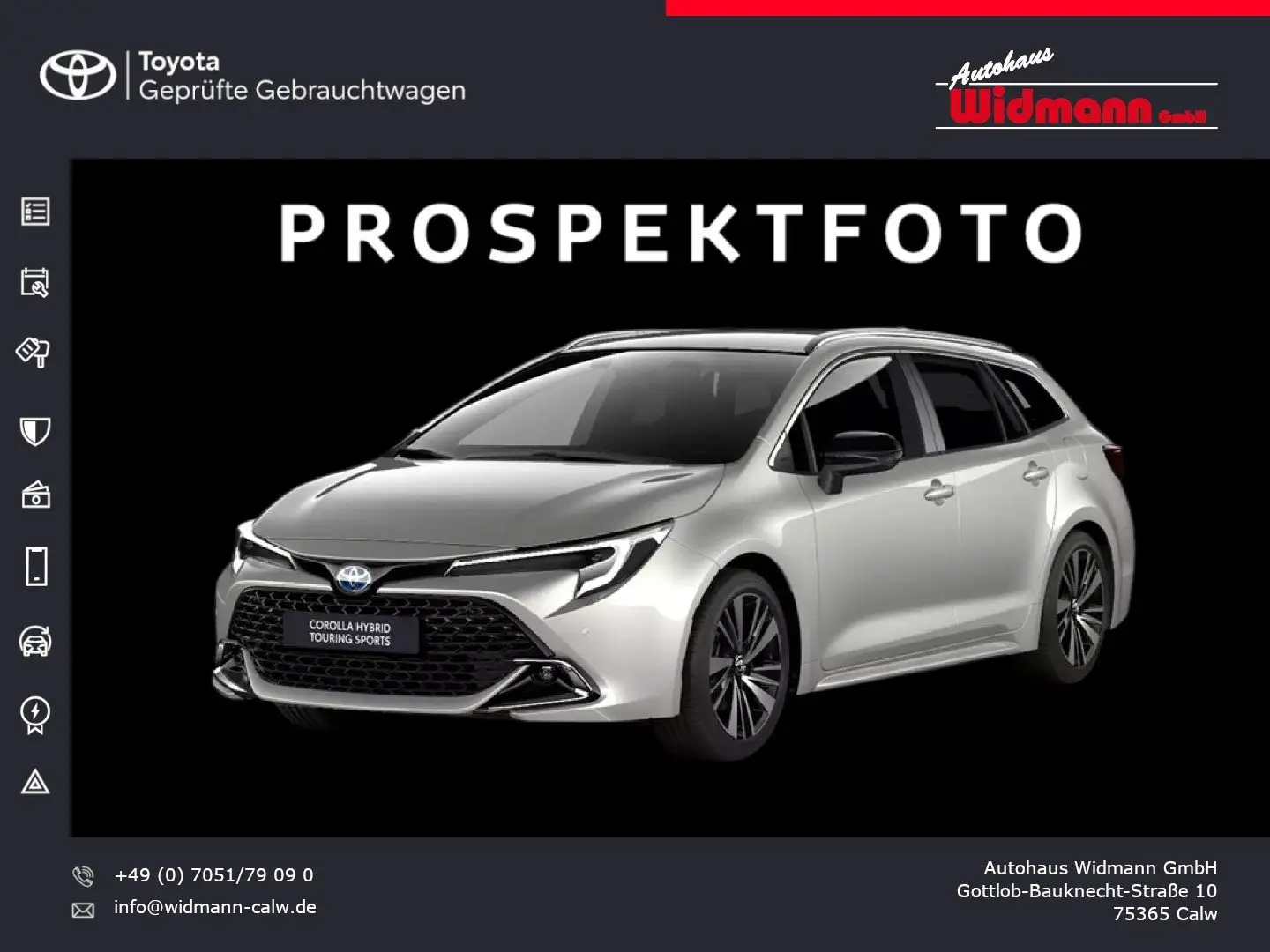 Toyota Corolla Touring Sports 2.0 Hybrid Teamplayer TECHNIK-PAKET Argent - 1