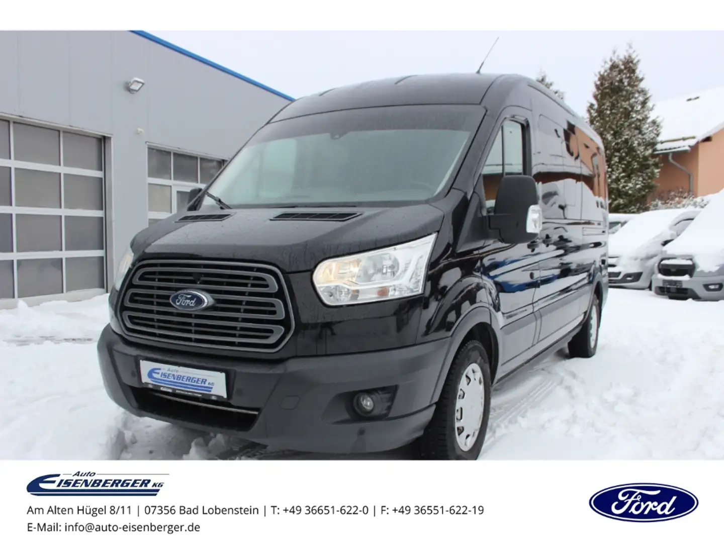 Ford Transit Kombi 2.0 TDCI 350 L3 Trend AHZV Rollstuhlrampe Noir - 2