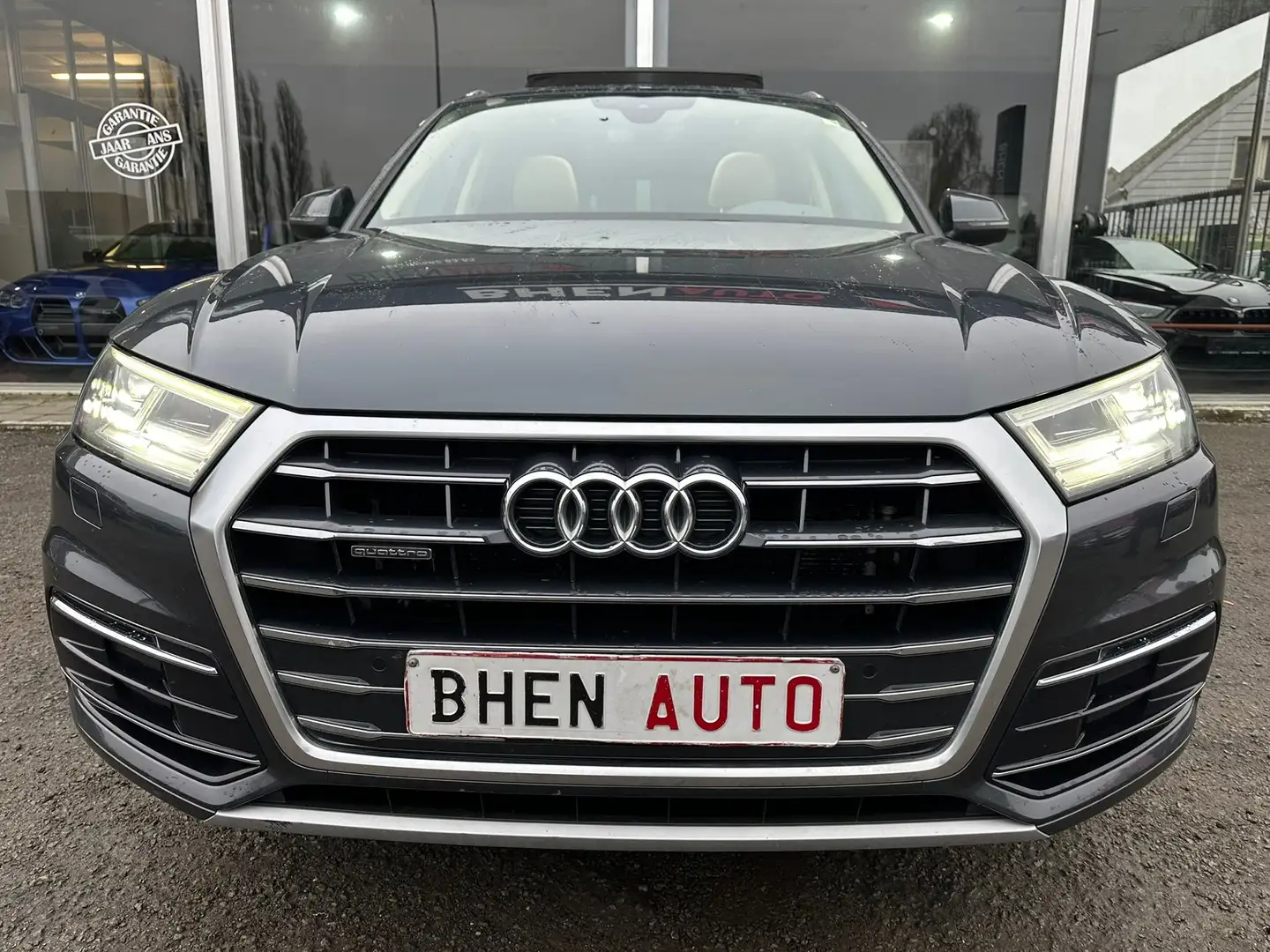 Audi Q5 40 TDi Quattro/TOIT PANO/CUIR BEIGE/NAVI/AIRCO Grau - 2