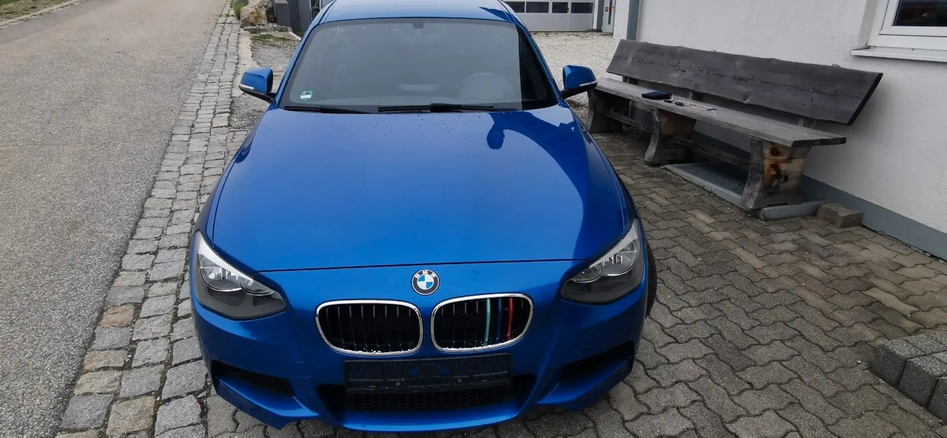 BMW 114 i *M-SPORTPAKET* Advantage-Paket Plus * Azul - 2